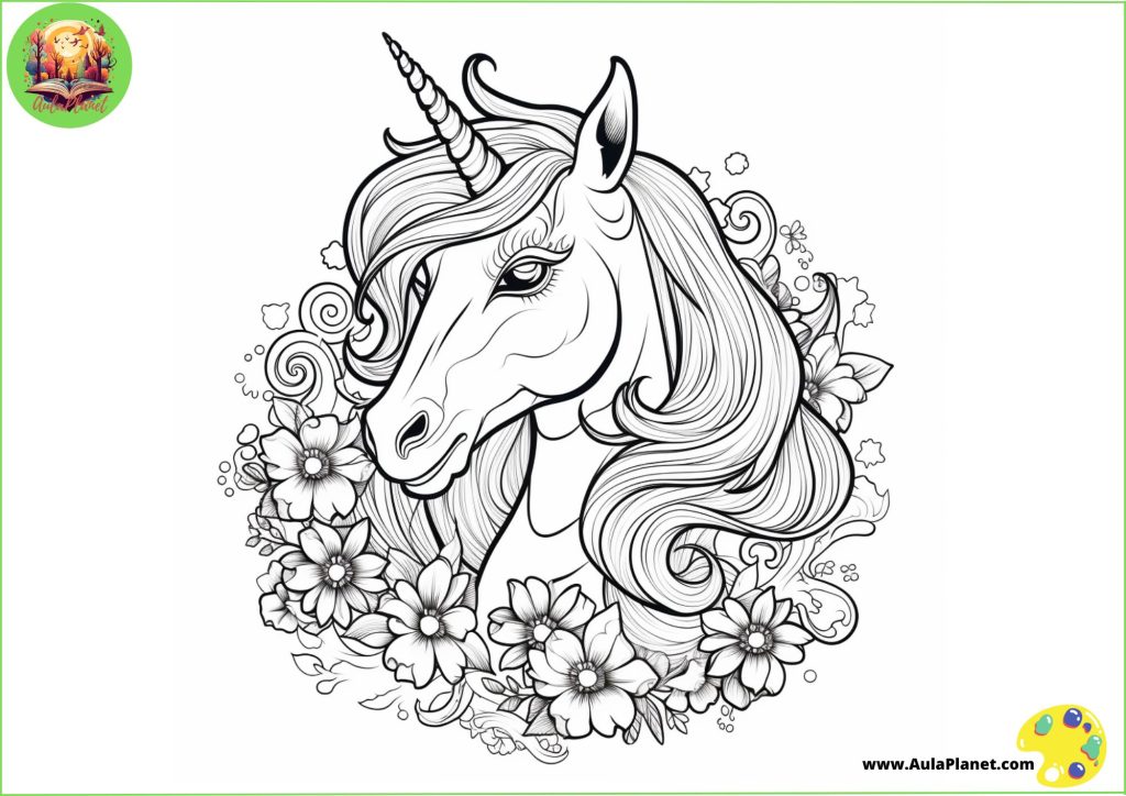 Unicornios para Pintar