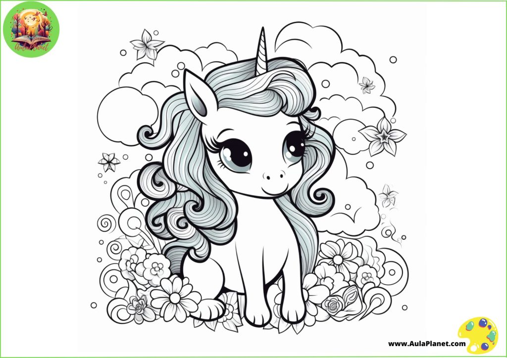 Unicornios para Pintar