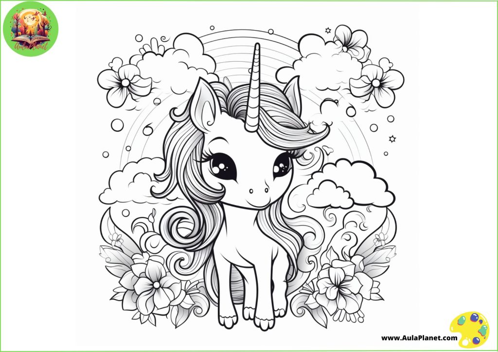 Unicornios para Pintar