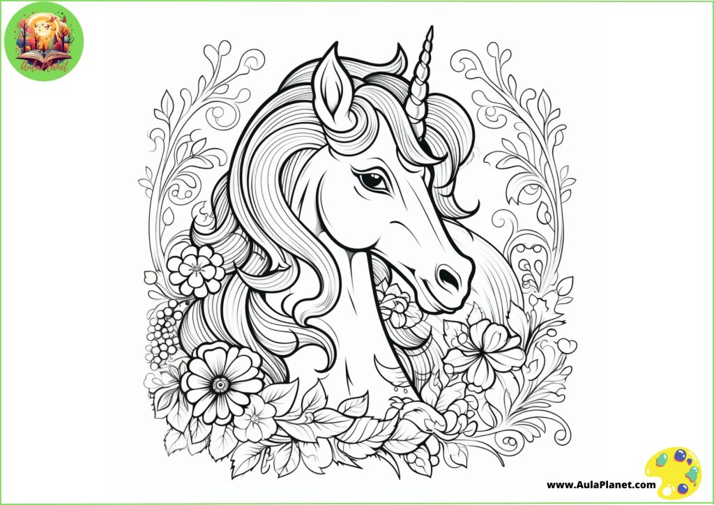 Unicornios para Pintar