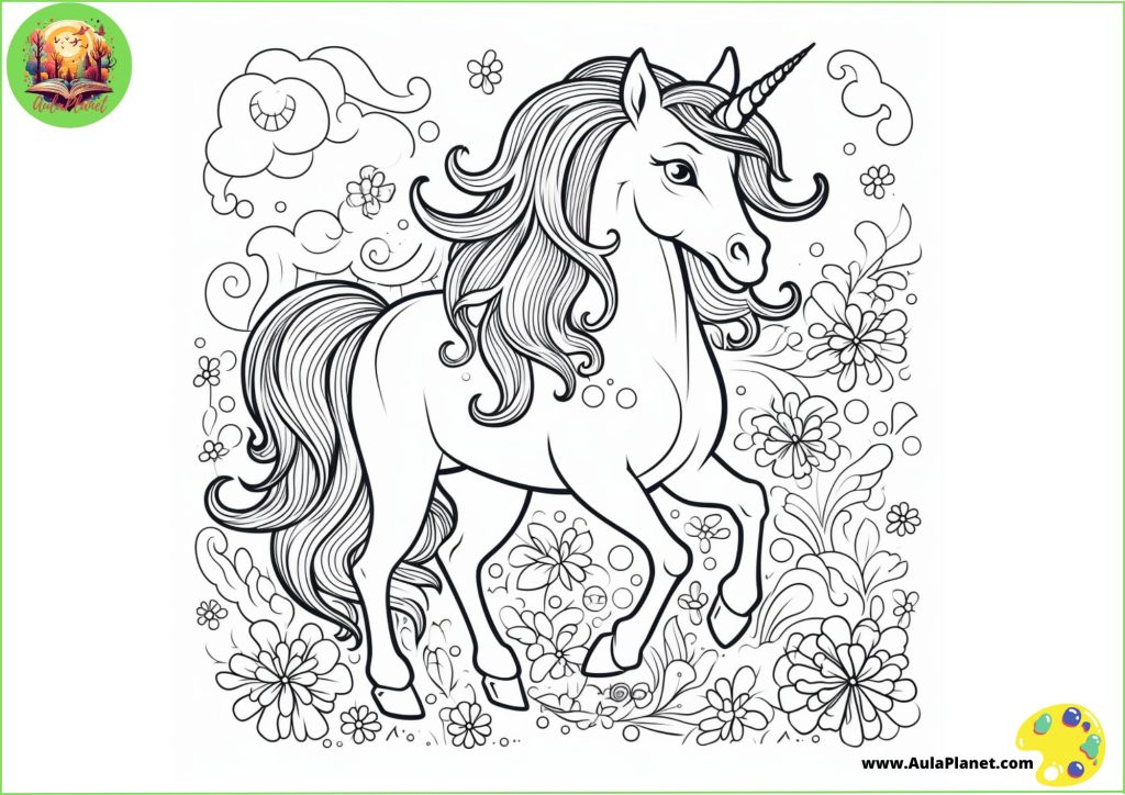 Unicornios para Pintar