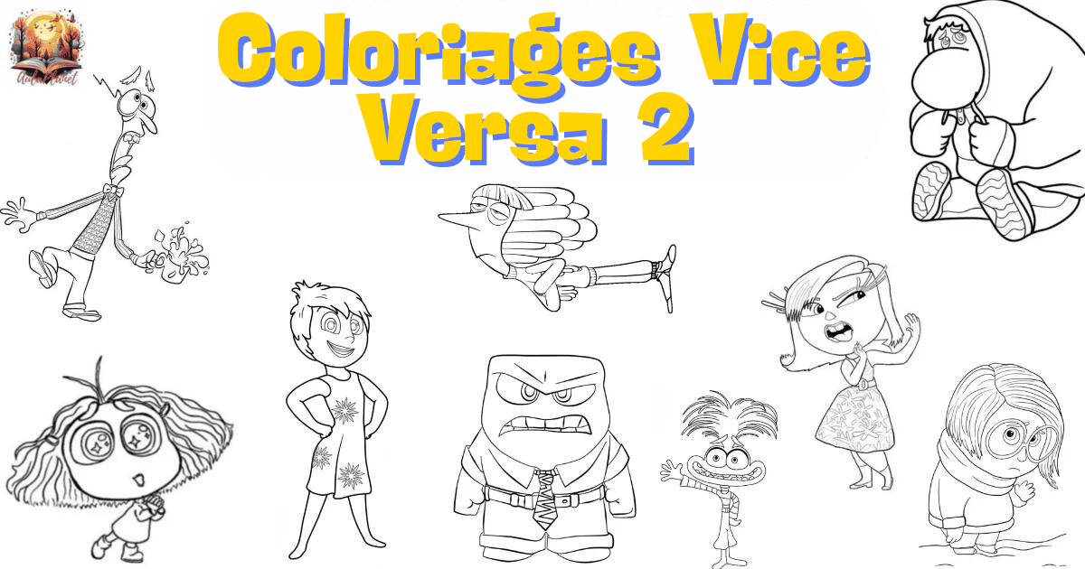 Coloriages Vice Versa 2: Téléchargez Gratuitement et Colorez