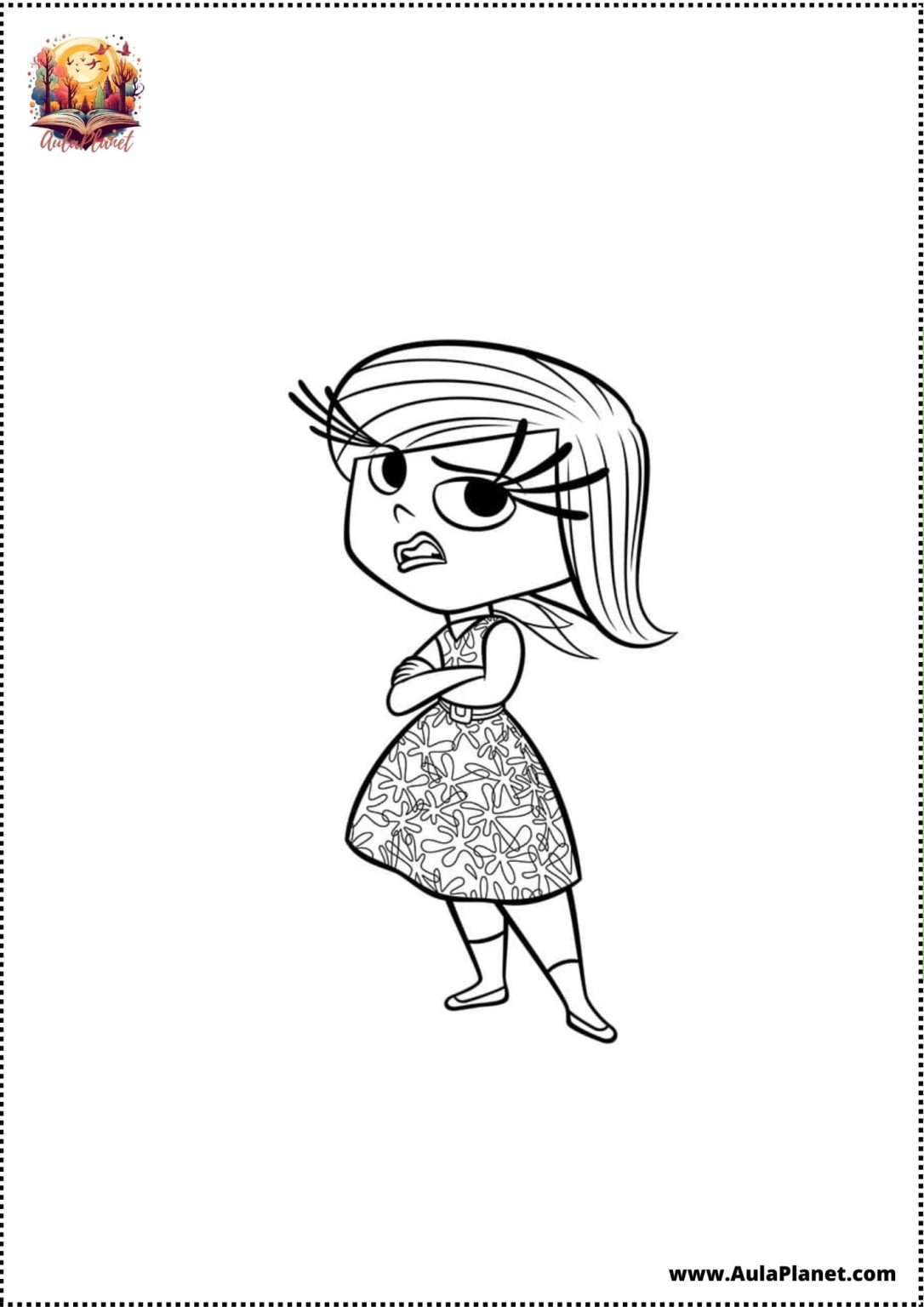 Desenhos de Divertida Mente 2 para Colorir e Imprimir Grátis