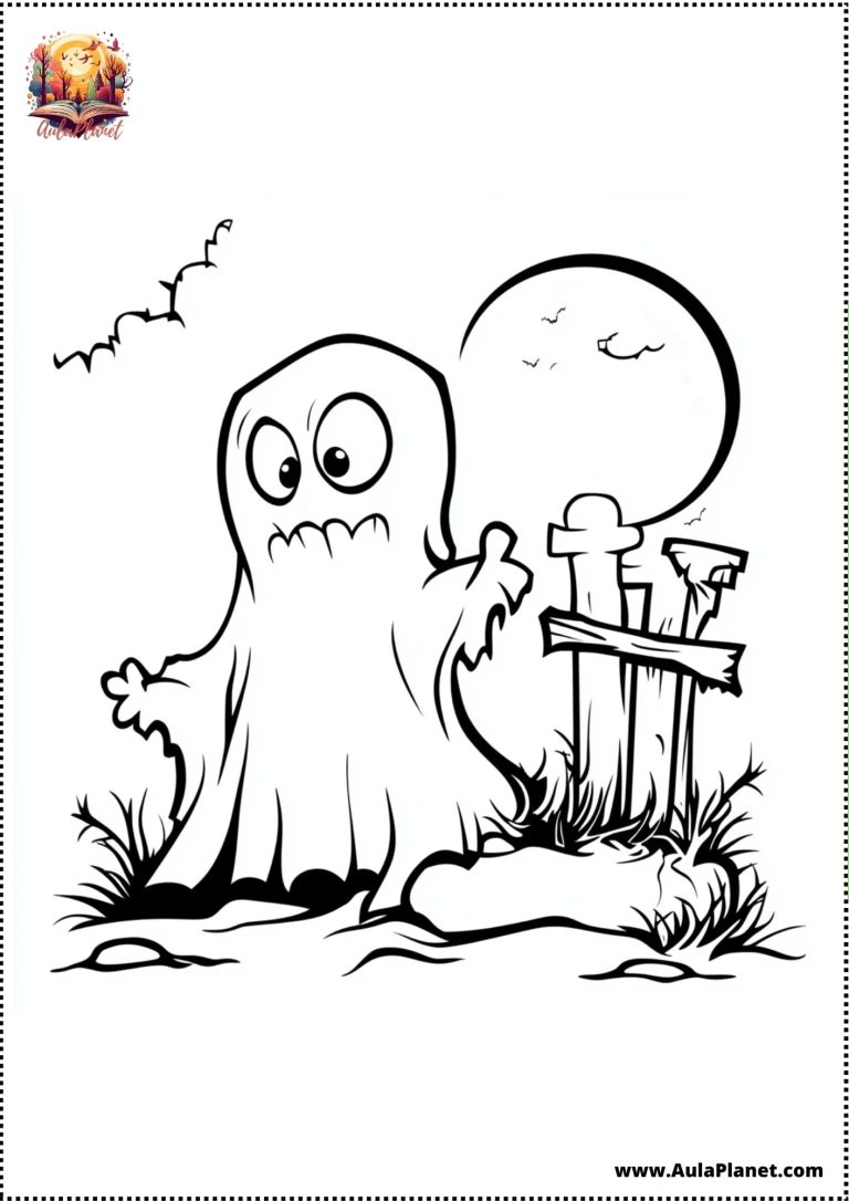 Halloween Ausmalbilder: Kostenlos Herunterladen und Ausdrucken