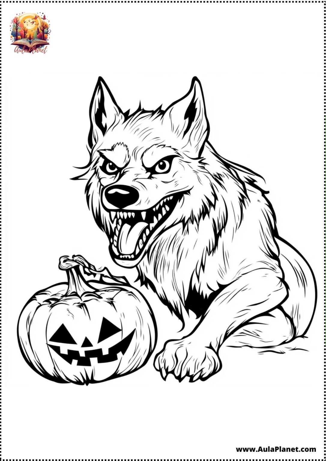 Halloween Ausmalbilder: Kostenlos Herunterladen und Ausdrucken