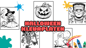 Halloween kleurplaten