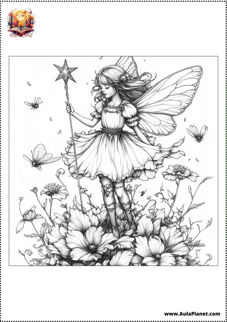 Coloriages de Fées