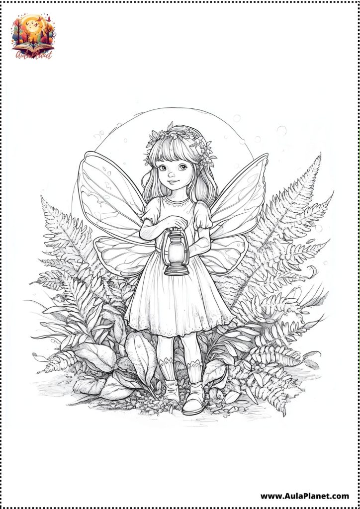 Desenhos de Fadas para Colorir 