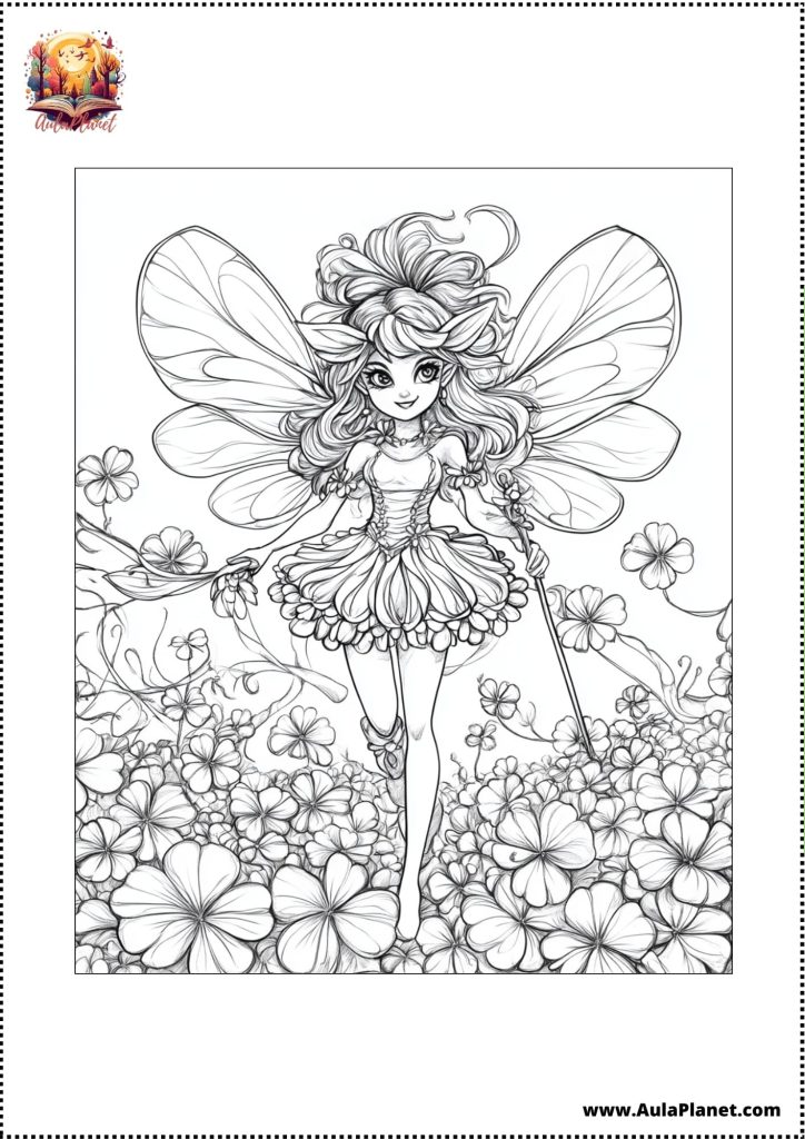 Fairy Coloring Pages