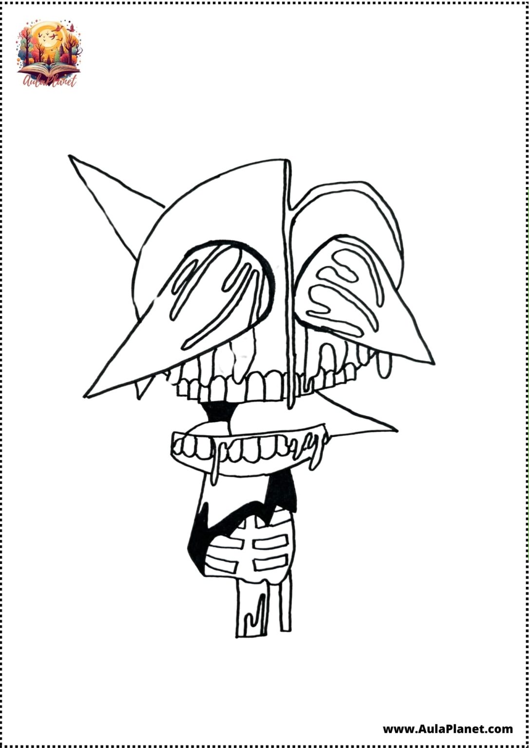 Dibujos de Sprunki para Colorear: Descarga e Imprime Gratis