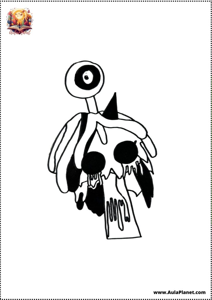 Sprunki para Colorear