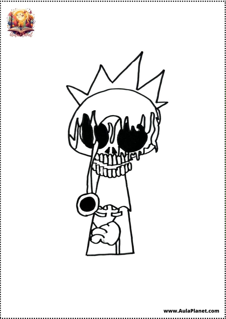 Sprunki para Colorear