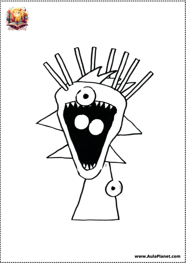 Sprunki para Colorear