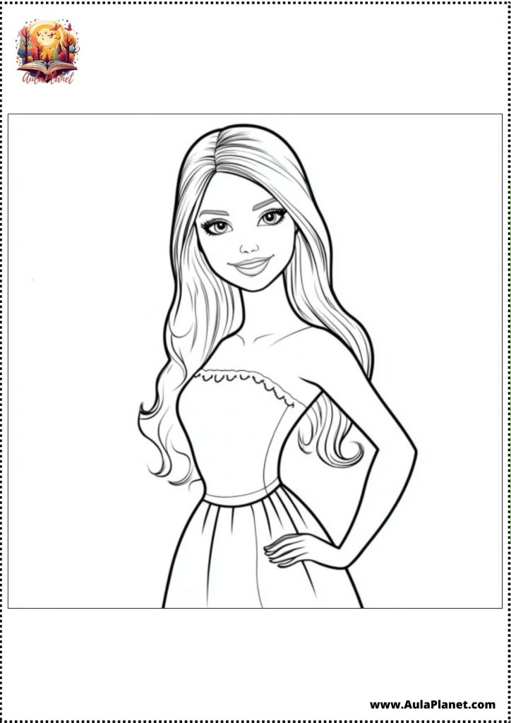 Barbie Coloring Pages