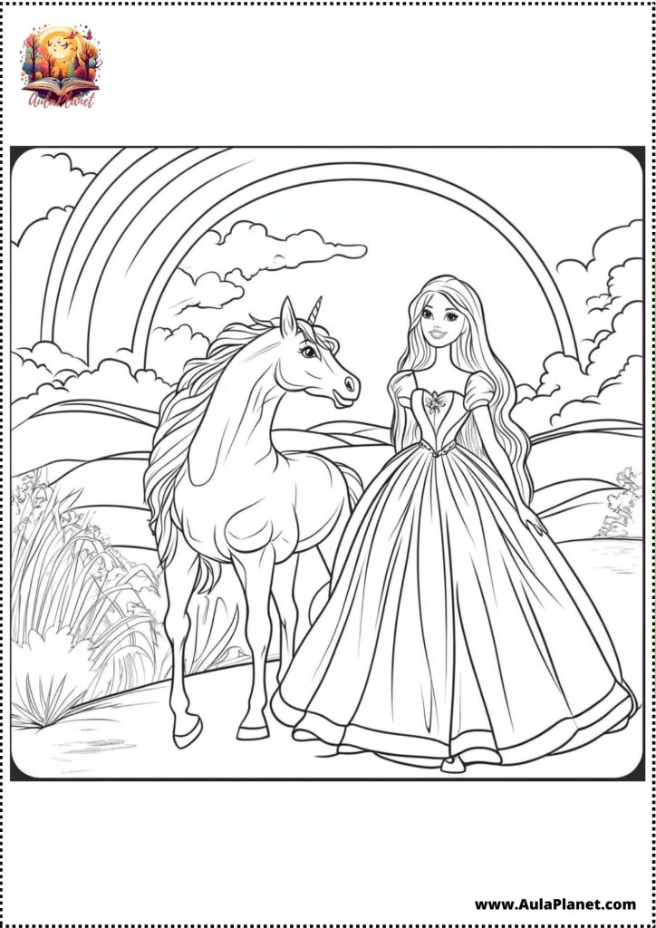 Barbie Coloring Pages