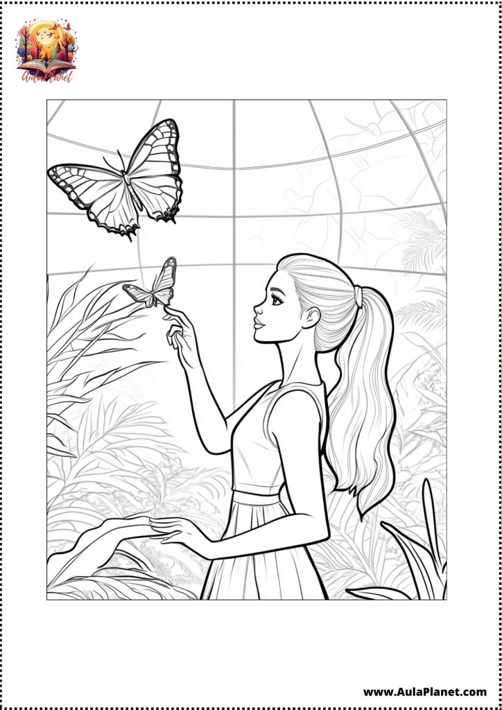 Desenhos da Barbie para Colorir 