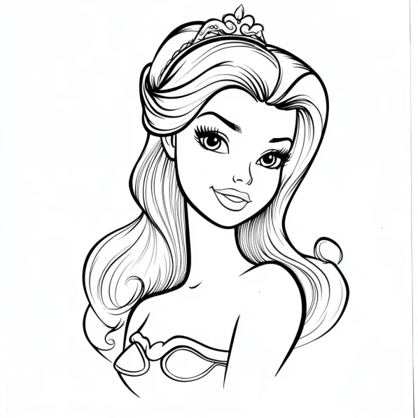 Dibujos de Barbie para Colorear