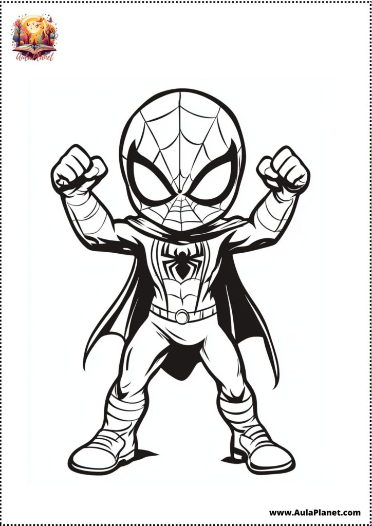 Disegni di Spiderman da Colorare