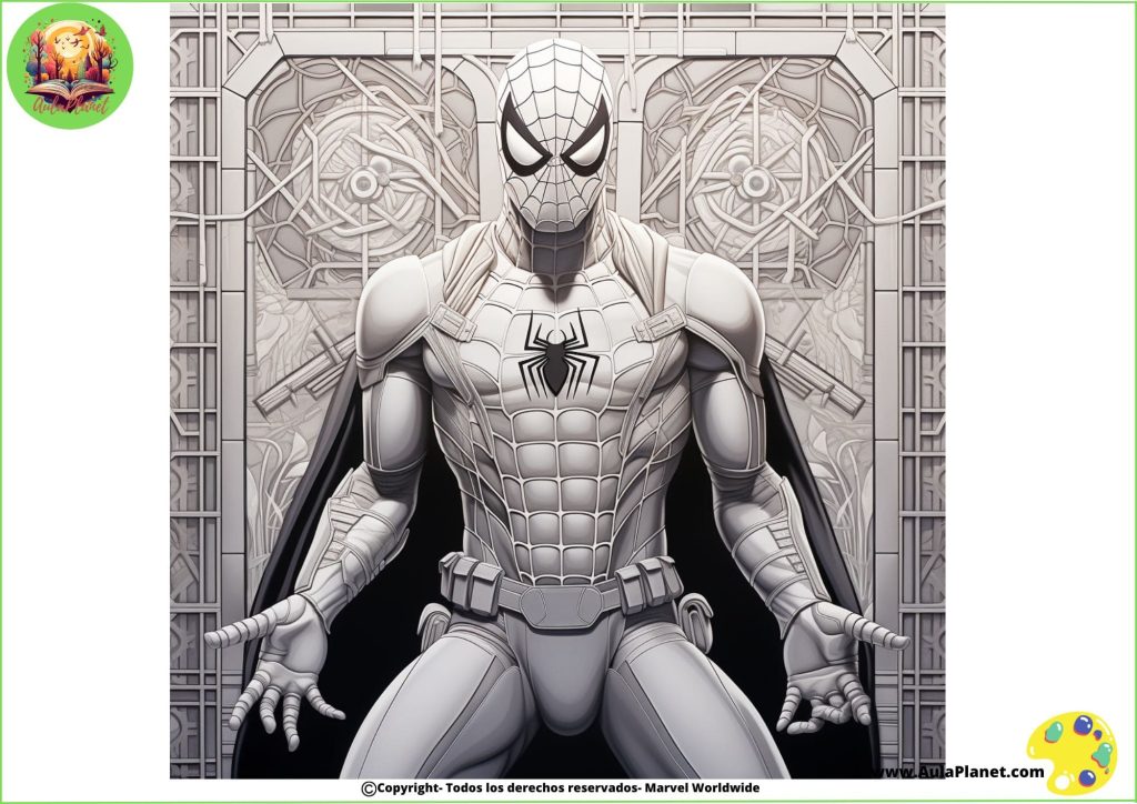 Disegni di Spiderman da Colorare