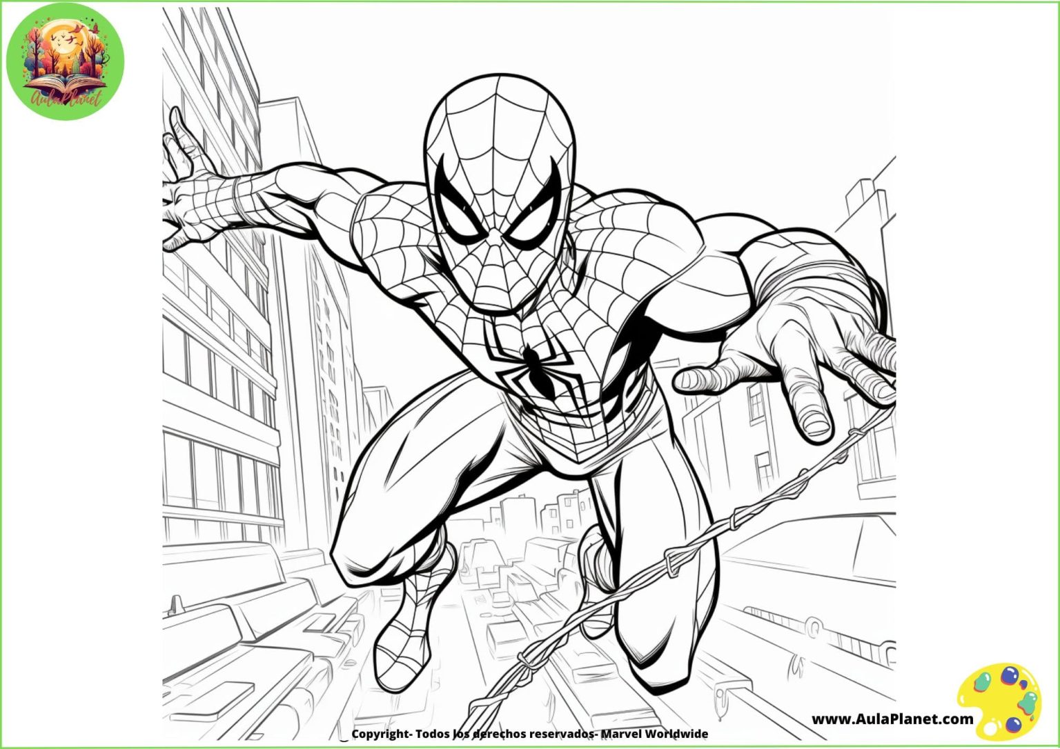 Spider-Man Coloring Pages: Download and Print for Free
