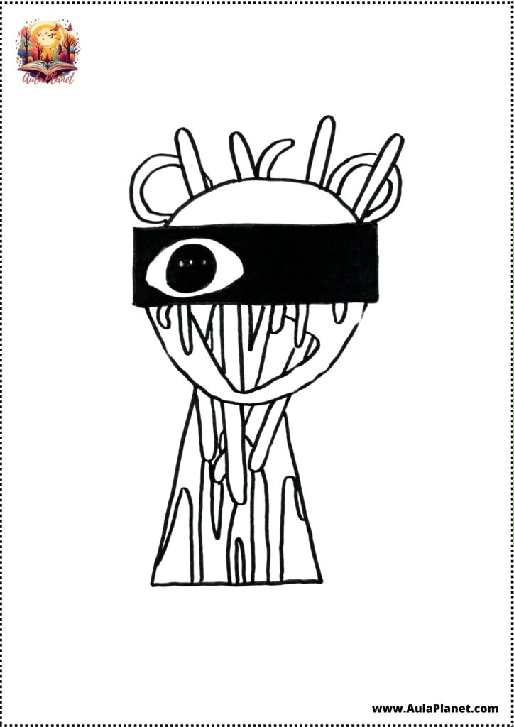 Sprunki Boyama Sayfaları