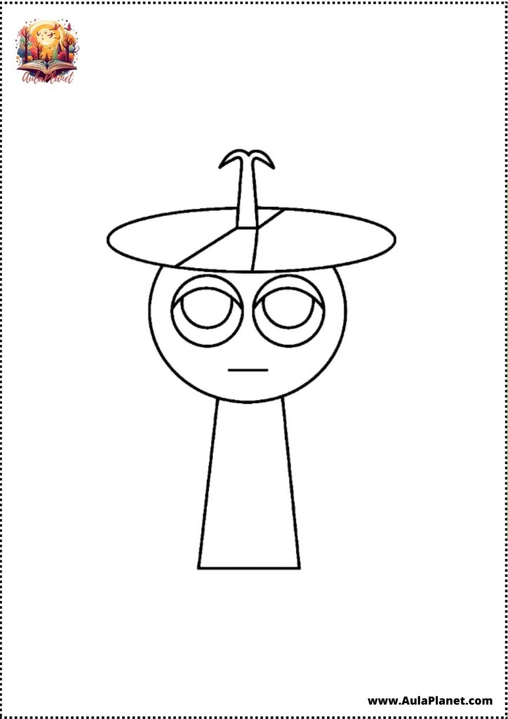 صفحات تلوين Sprunki