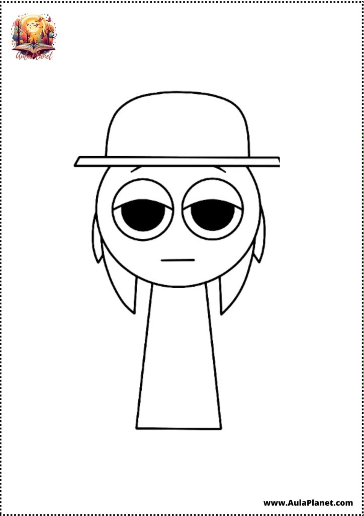 صفحات تلوين Sprunki