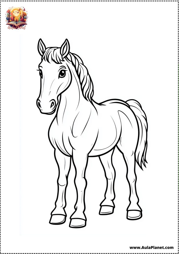 Coloriages de Chevaux