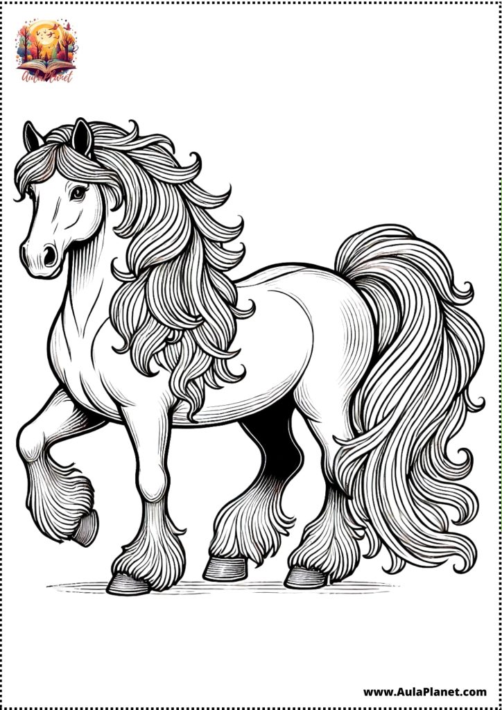 Coloriages de Chevaux