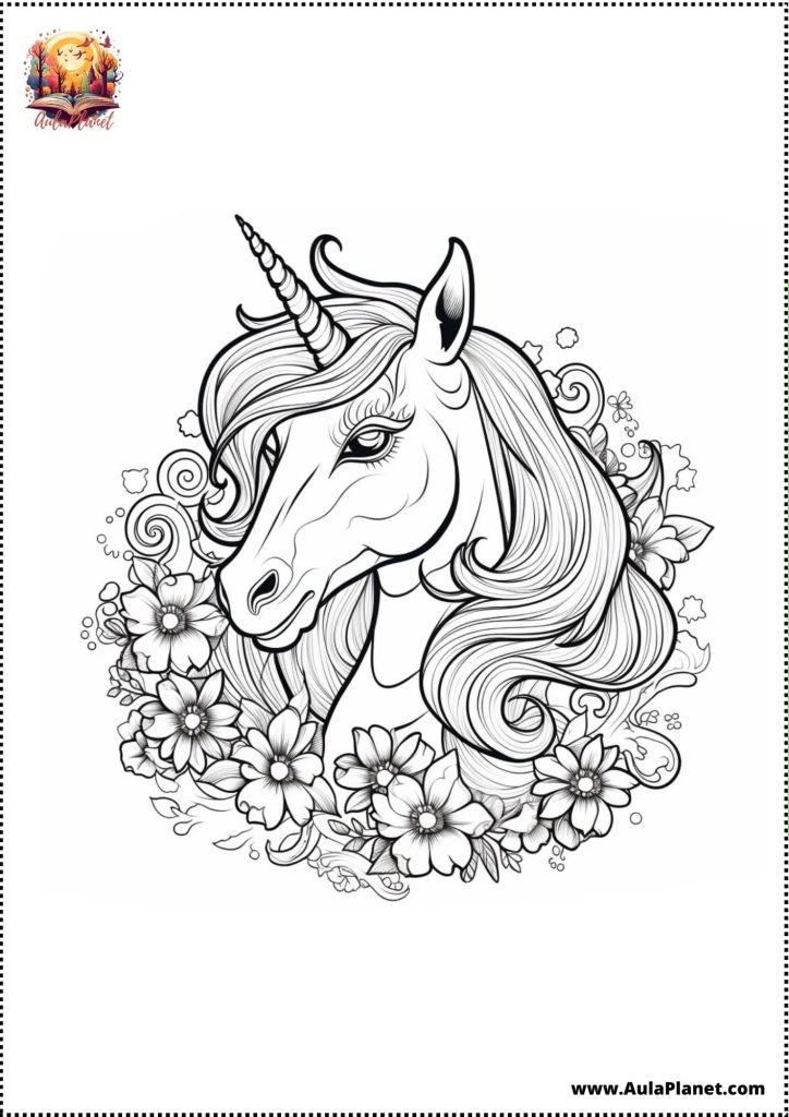Disegni di Unicorni da Colorare