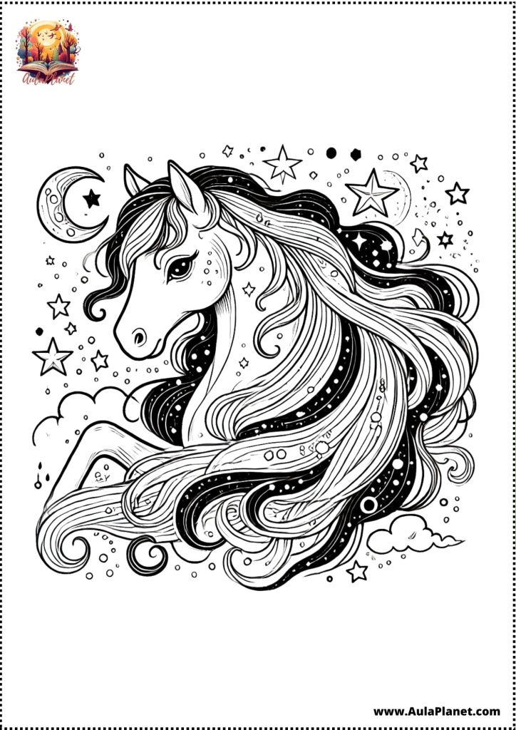 Horse Coloring Pages