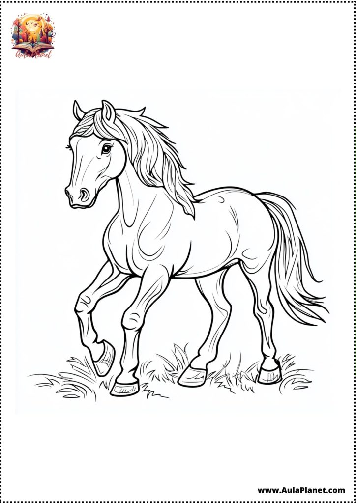 Horse Coloring Pages