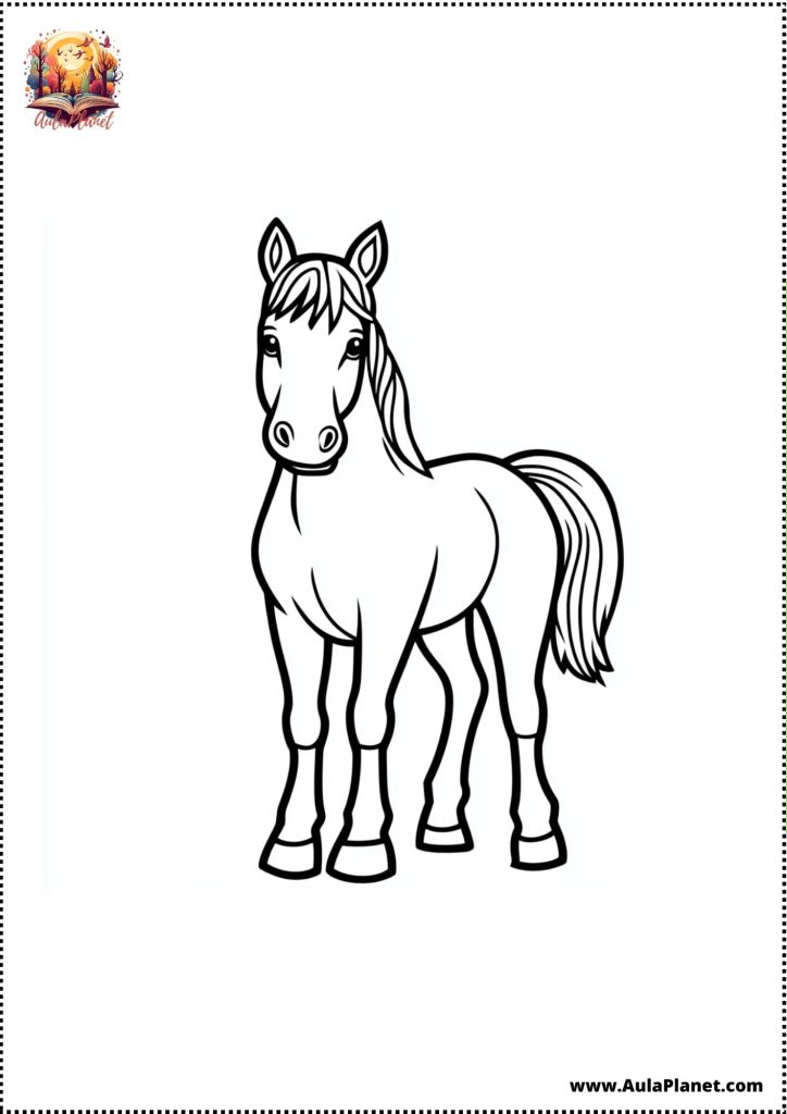 Horse Coloring Pages