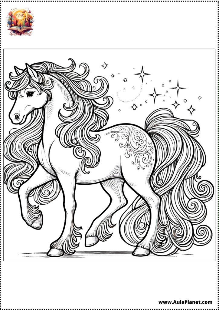 Horse Coloring Pages