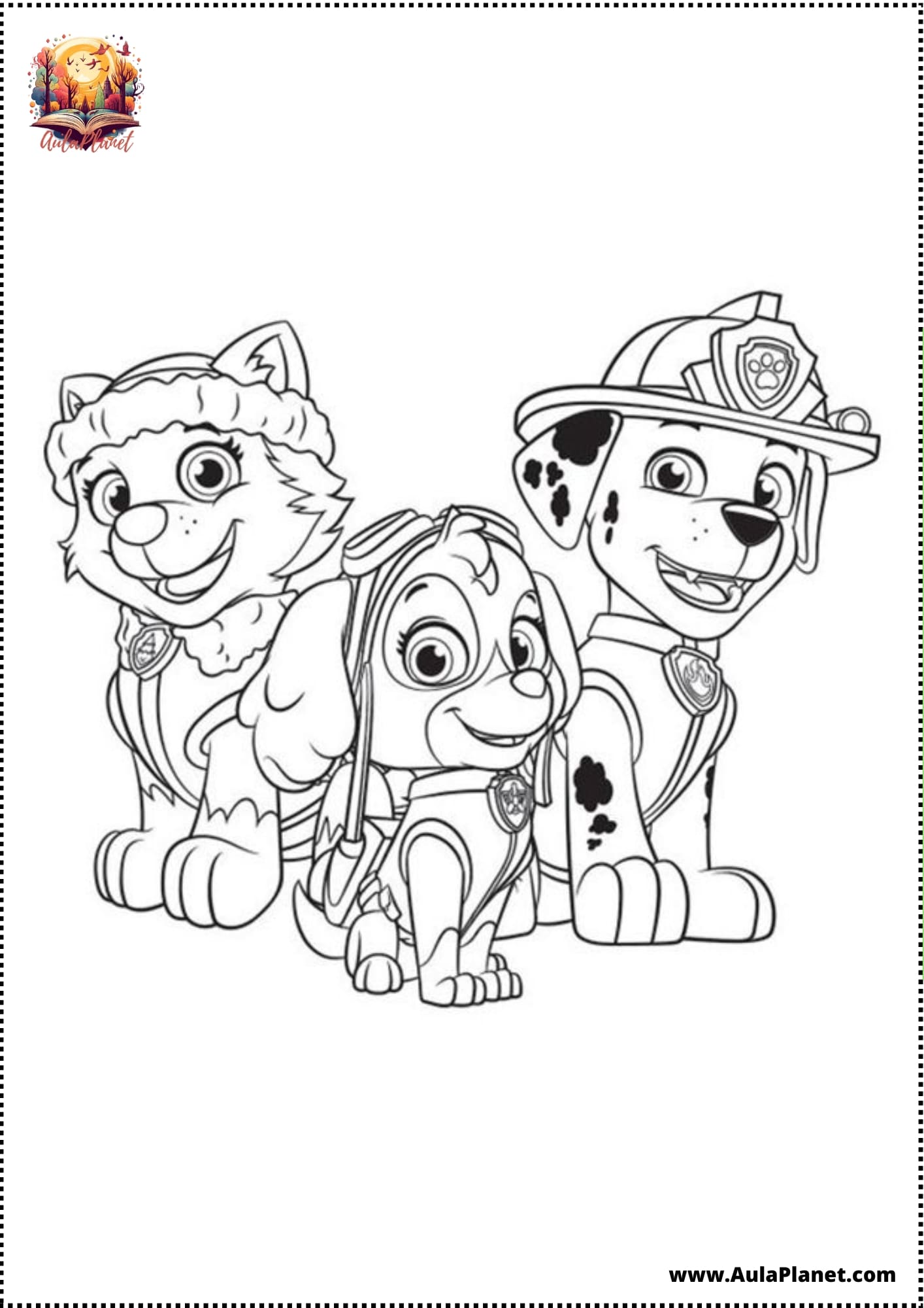 Coloriages Pat' Patrouille