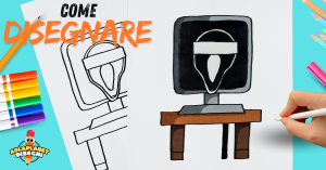 Come disegnare Mr Fun Computer Fase 3 passo dopo passo Incredibox Sprunki