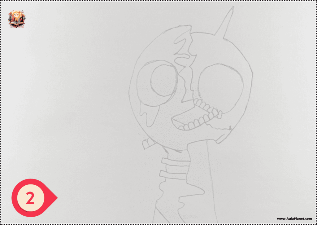 Comment Dessiner Brud Phase 3 Sprunki – Étape 2