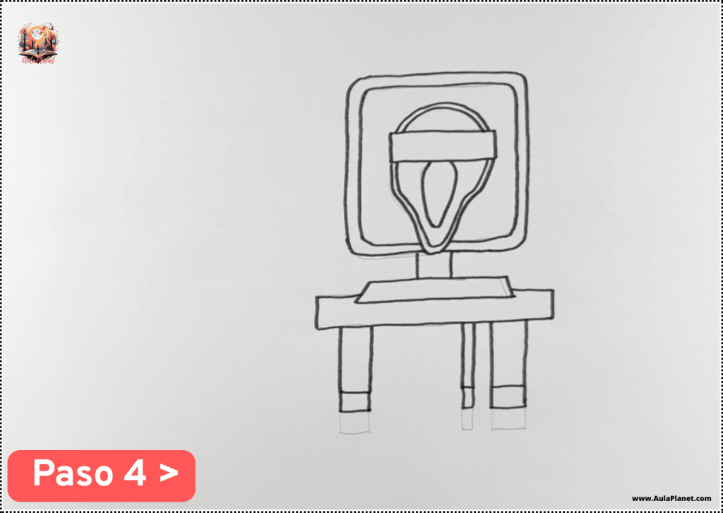 Cómo Dibujar a Mr. Fun Computer Fase 3 Sprunki Paso 4