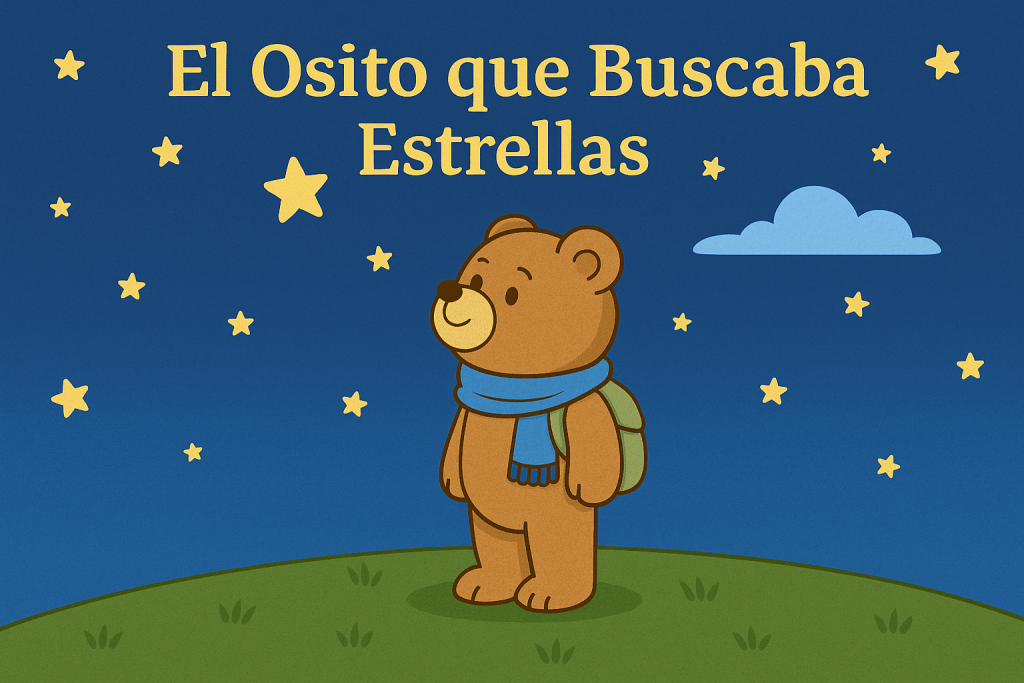 Cuento El Osito que Buscaba Estrellas