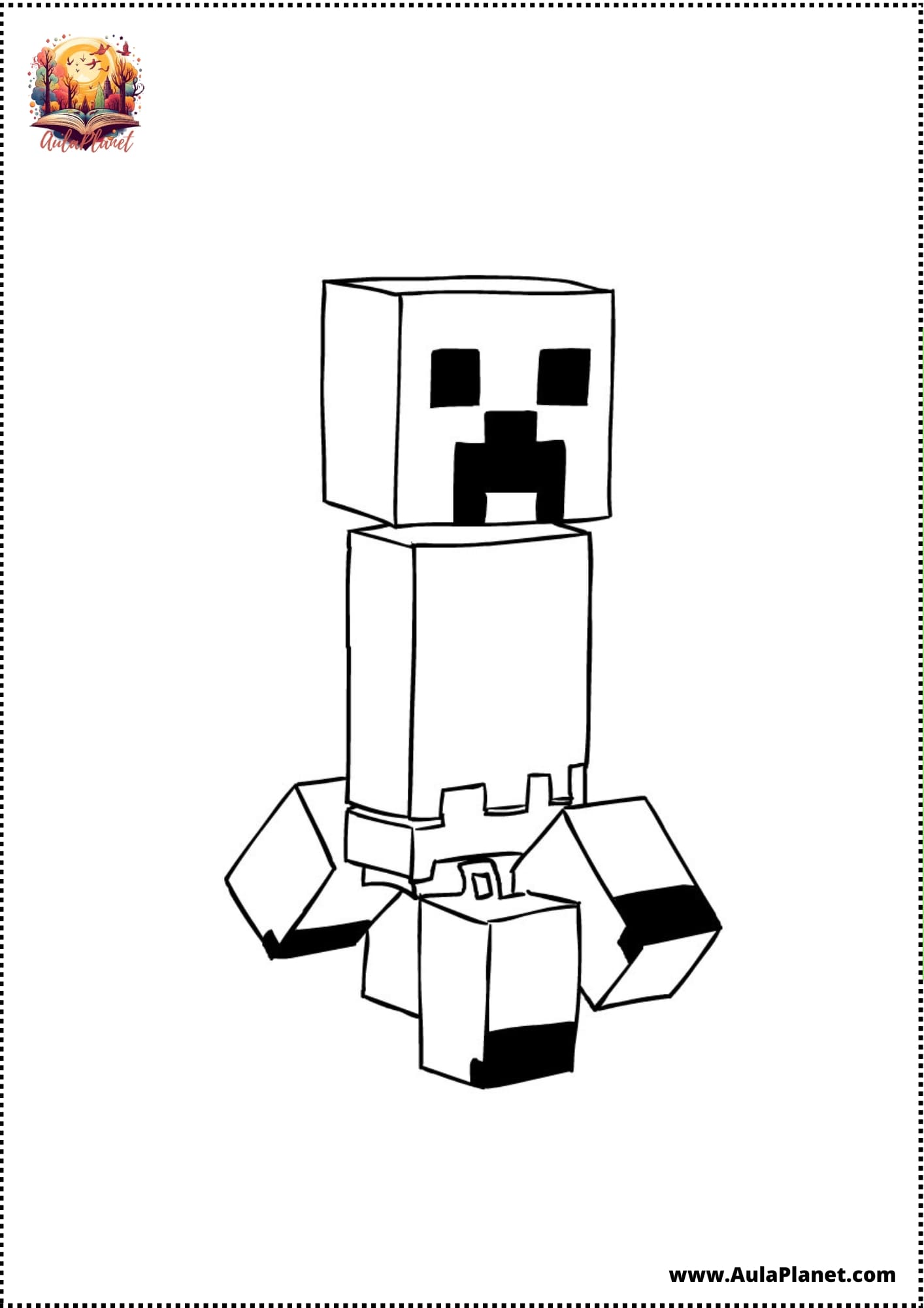 Minecraft para Colorir