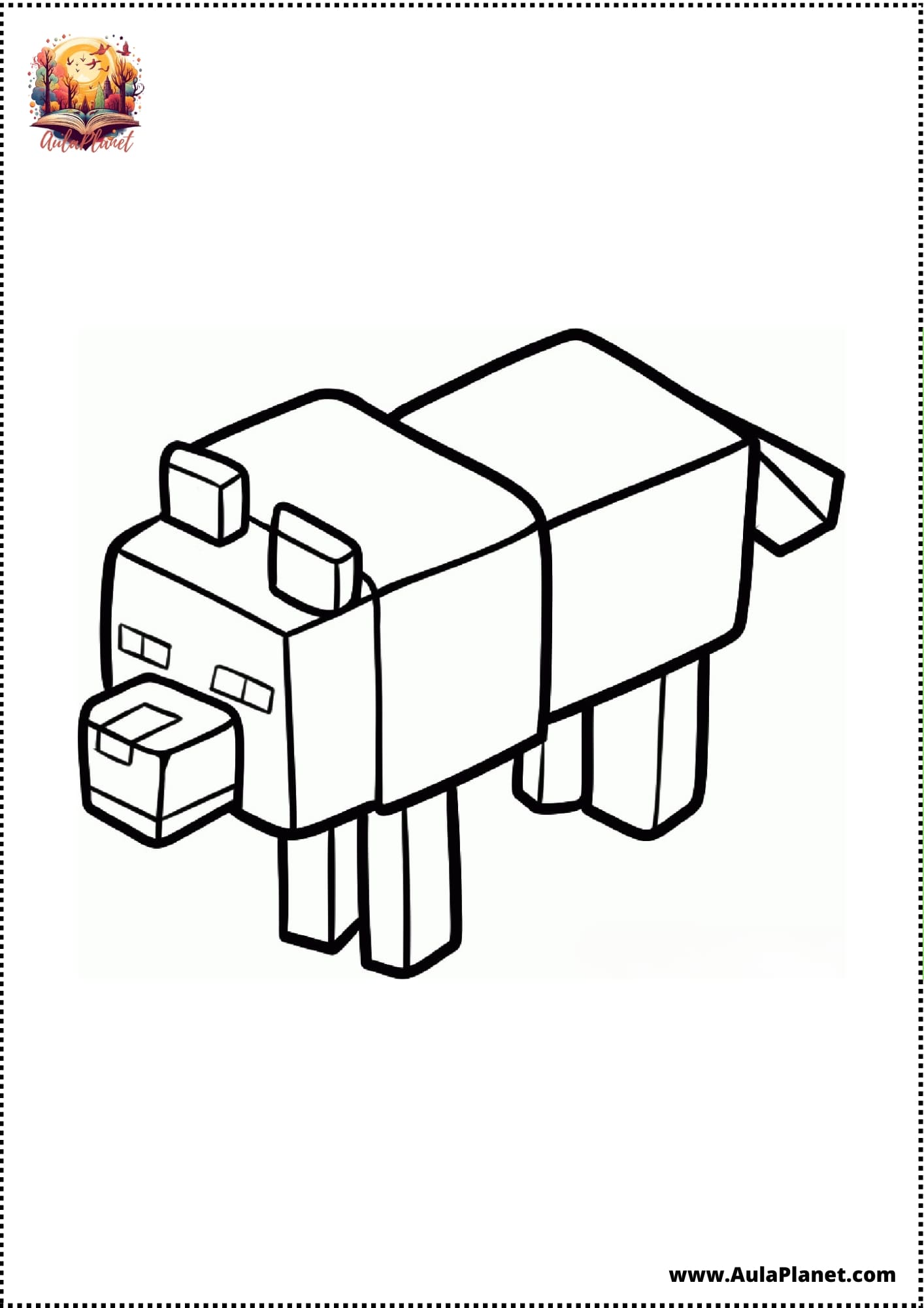 Minecraft para Colorir