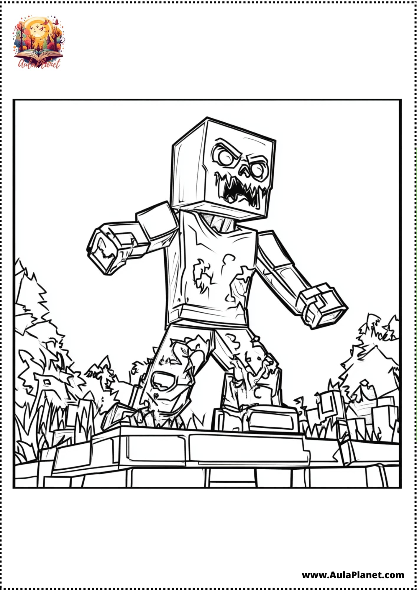 Minecraft para Colorir
