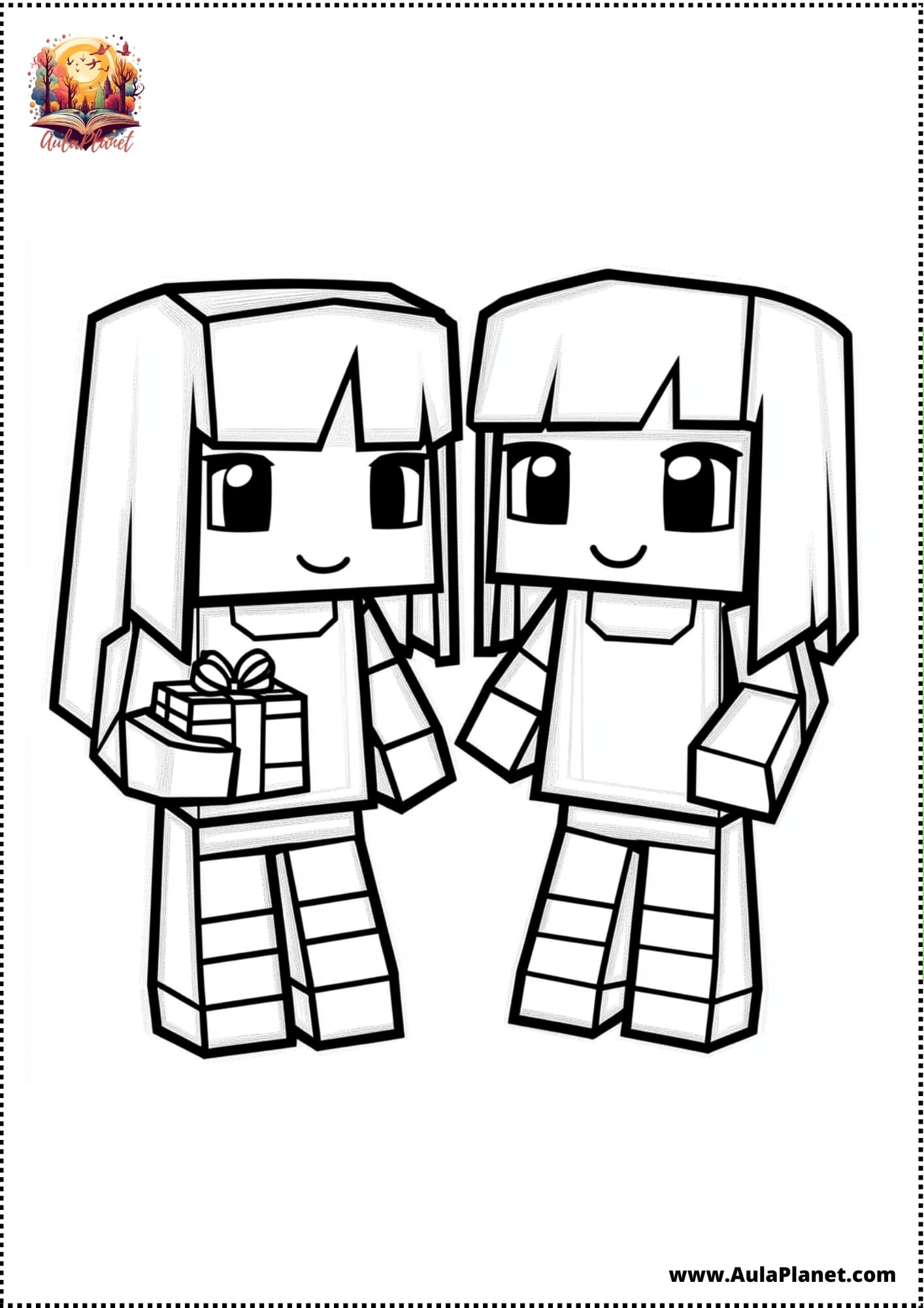 Minecraft para Colorear