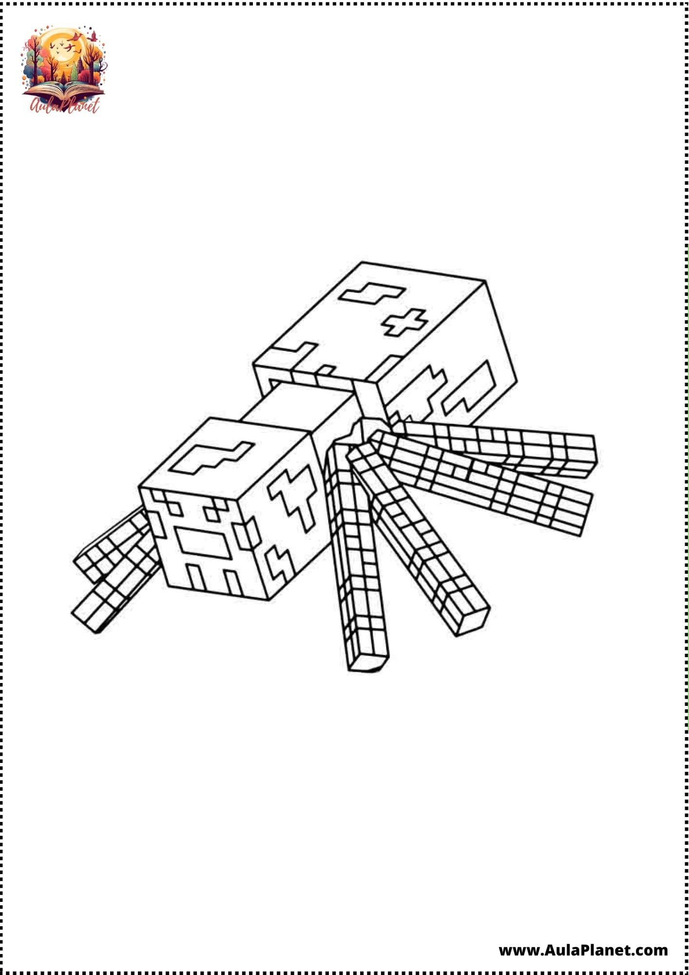 Disegni di Minecraft da Colorare e Stampare Gratis