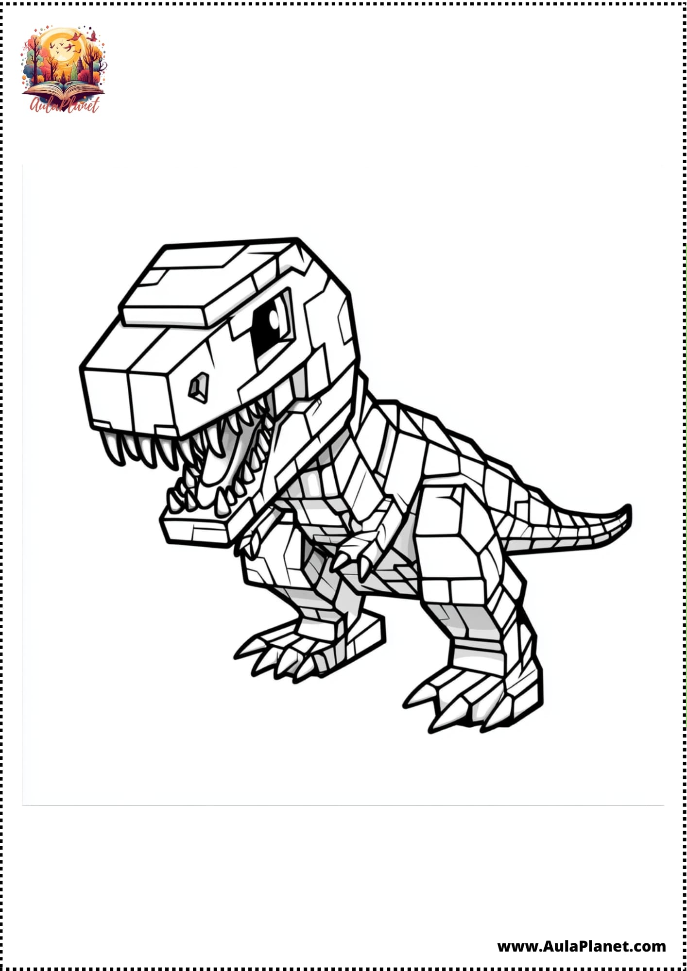 Minecraft Boyama Sayfaları