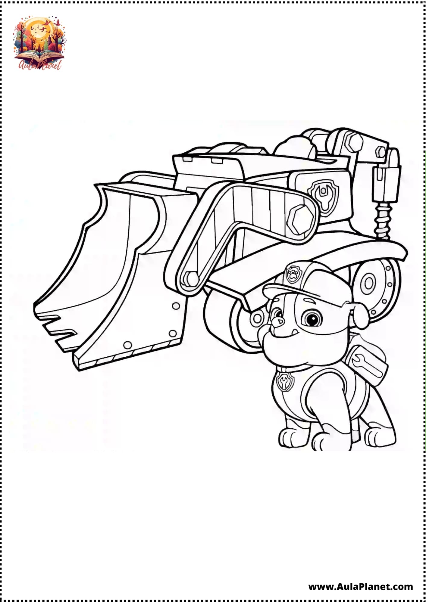 Paw Patrol Ausmalbilder