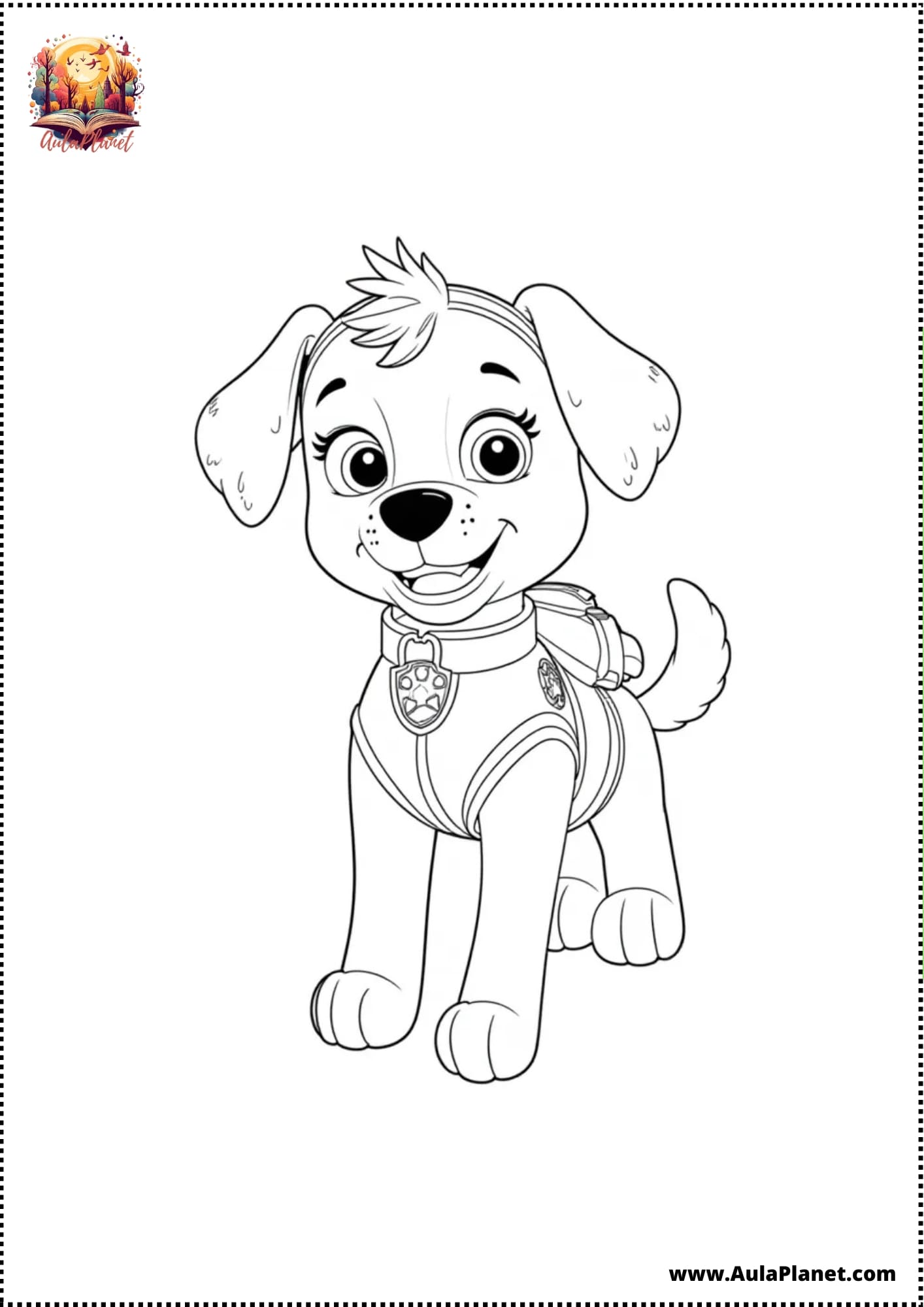 Paw Patrol Coloring Pages