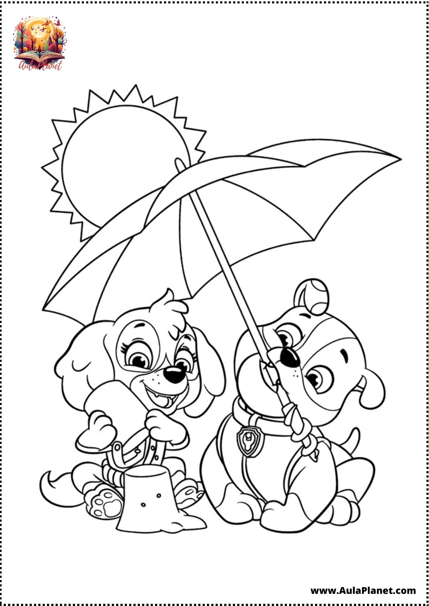 Paw Patrol Coloring Pages