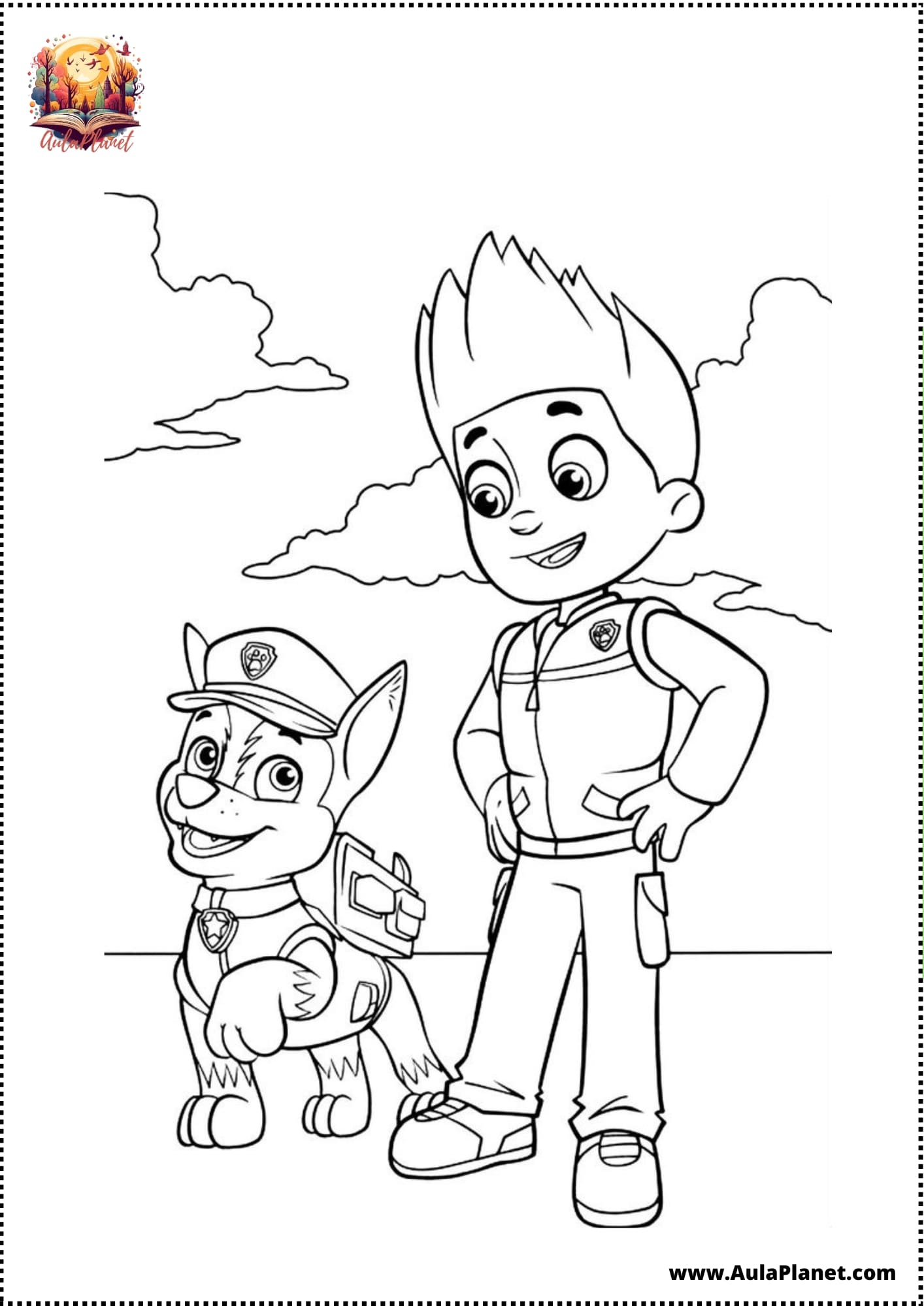 Paw Patrol Kleurplaten
