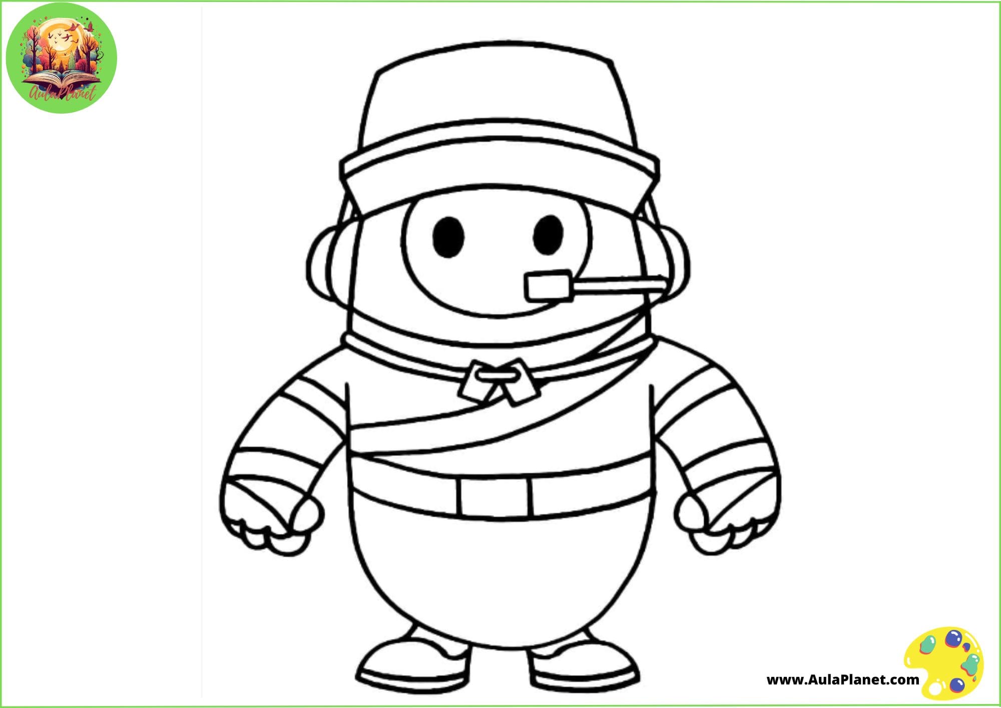 Stumble Guys Boyama Sayfaları